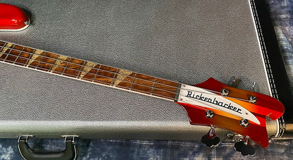 NEW ! 2024 Rickenbacker 4005V Fire Glo FG Fireglo Semi-Hollow Body Bass - Authorized Dealer - In-Stock! 9.1 lbs - G03968