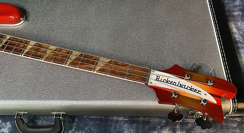 NEW ! 2024 Rickenbacker 4005V Fire Glo FG Fireglo Semi-Hollow Body Bass - Authorized Dealer - In-Stock! 9.1 lbs - G03968