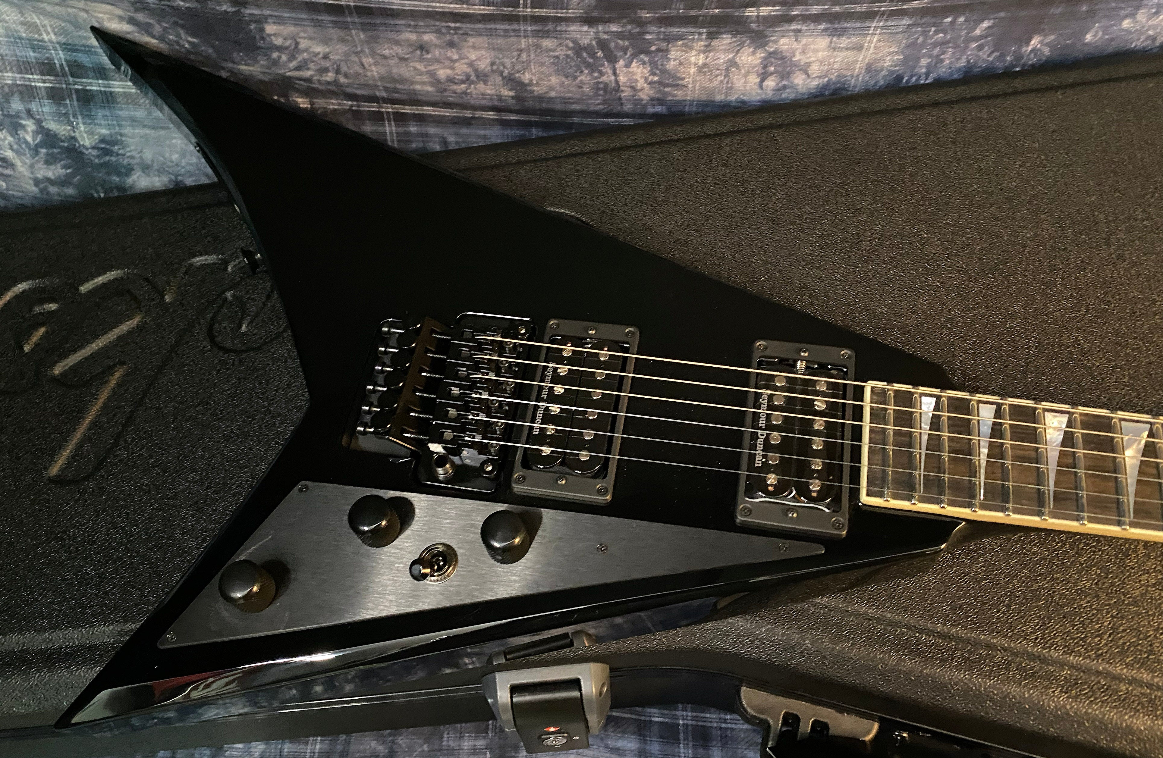 NEW ! 2024 Jackson USA Select Randy Rhoads RR1T Ebony Board - Gloss Black - Authorized Dealer - In-Stock! RARE! G02087