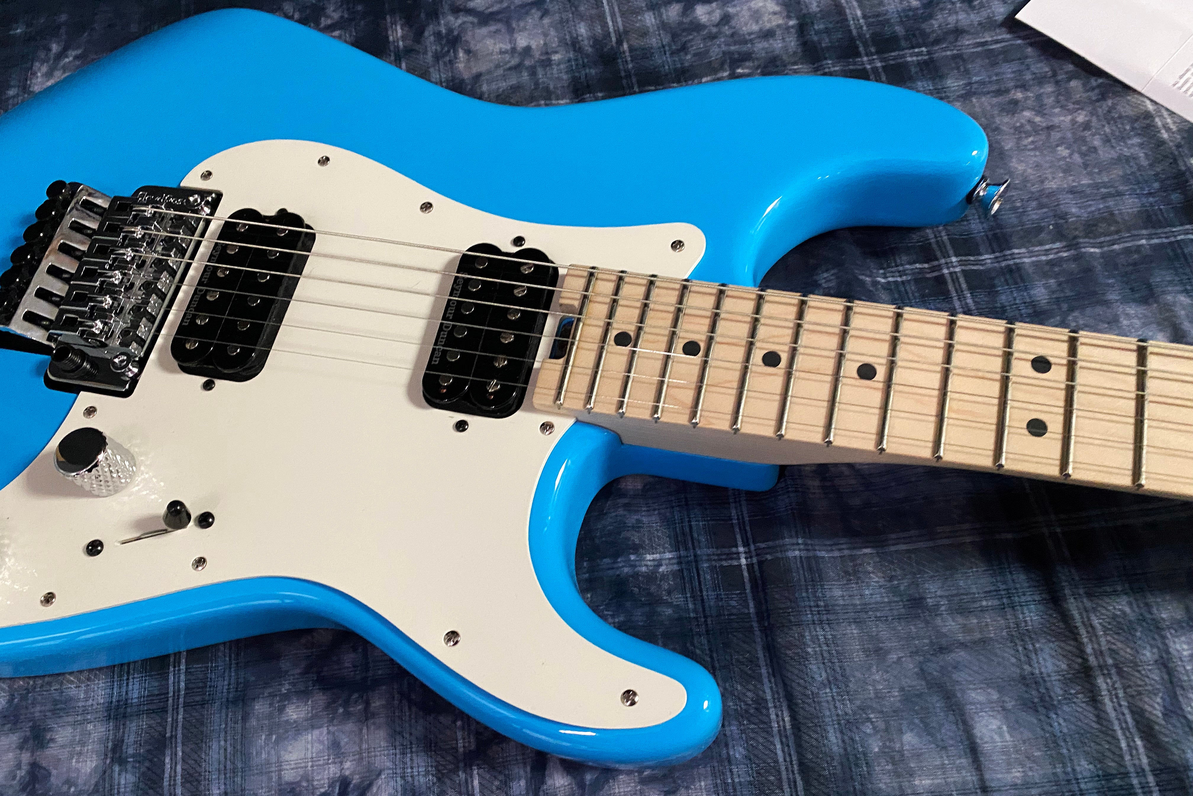 2023 Charvel Pro-Mod So-Cal Style 1 HH FR - Floyd Rose - Infinity Blue - Authorized Dealer - SAVE BIG! Sku #030602