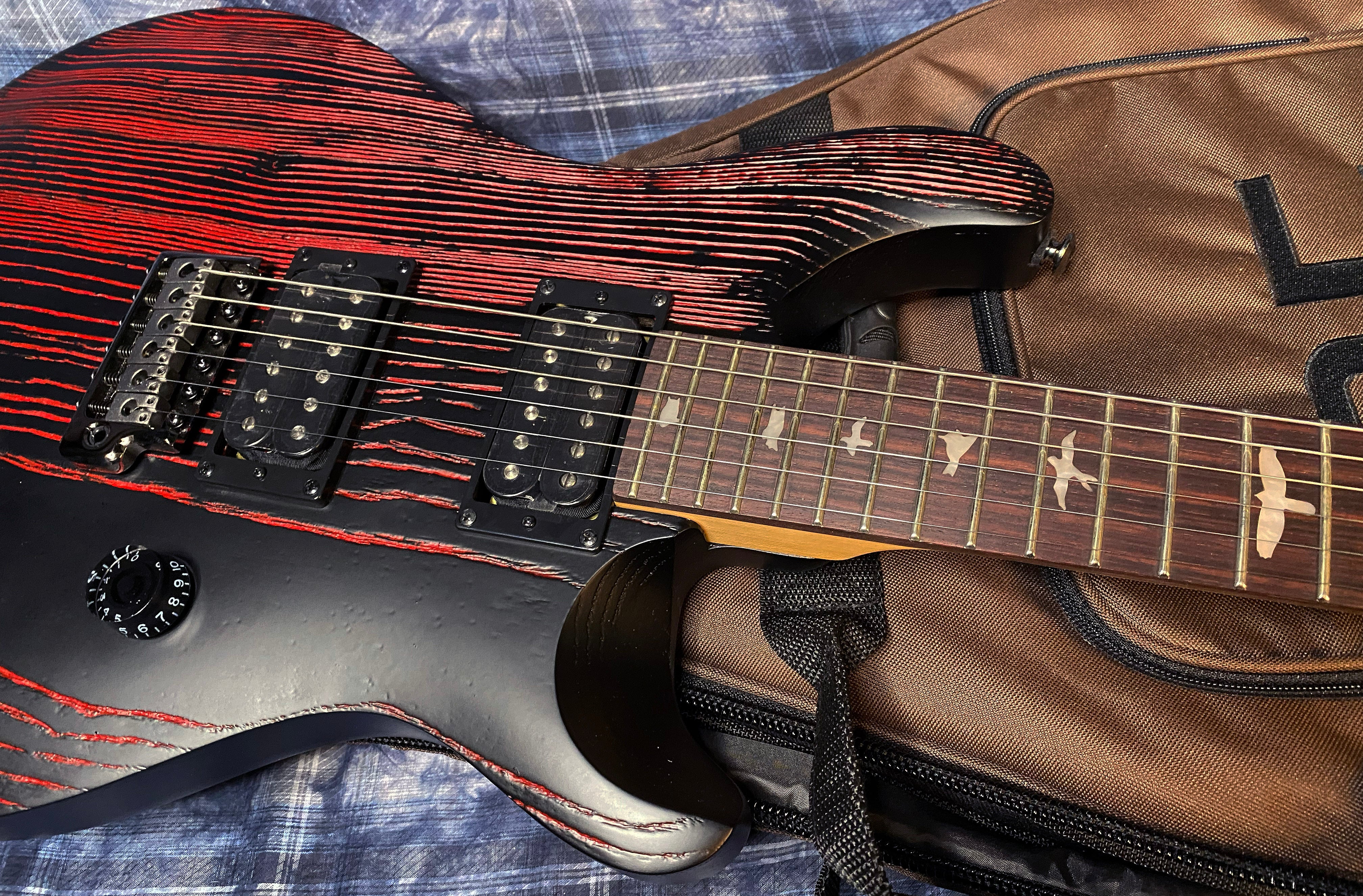 NEW ! 2024 PRS SE Sandblasted CE 24 - Sandblasted Red - Limited Edition - Authorized Dealer - 7.9 lbs - G03390