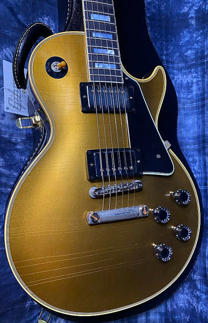 NEW! 2024 Gibson Les Paul Custom 57 Murphy Lab Ultra Light Aged Custom Shop - Bizarre Guitar 50th Anniversary Model - 9.5 lbs - All Double Gold - Authorized Dealer - G04169