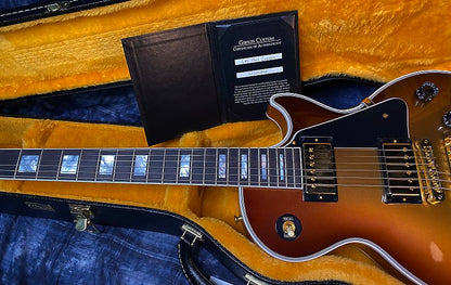 NEW! 2024 Gibson Custom Shop Les Paul Custom Dealer Select - Authorized Dealer - Viceroy Goldburst - Super RARE! 9.85lbs - G03