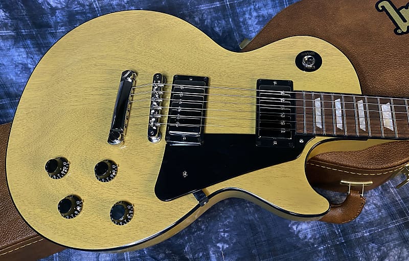 NEW! 2024 Gibson Les Paul Standard '50s Mahogany Top Electric Guitar - TV Yellow - Authorized Dealer - 8.6lbs - G04108