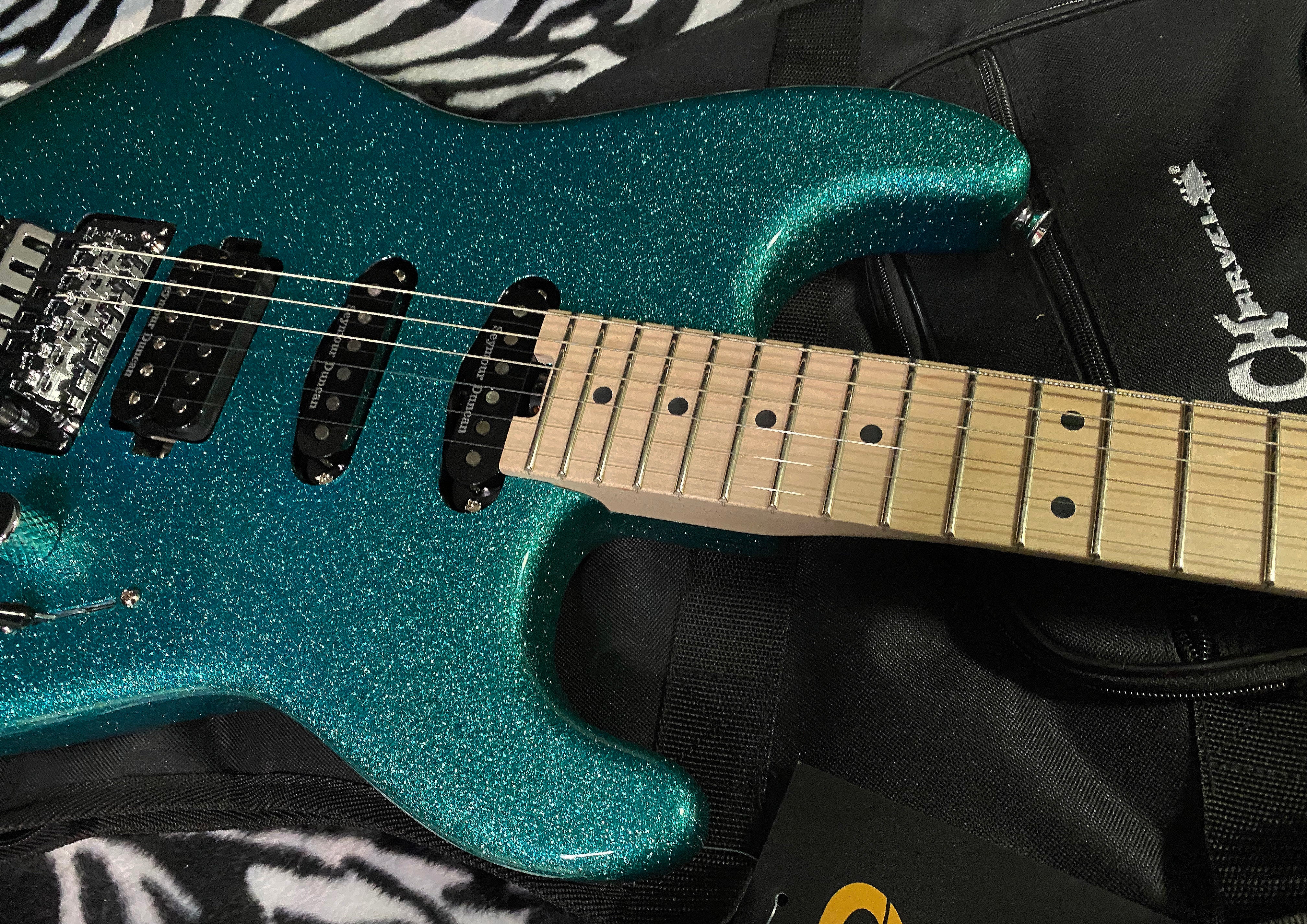 OPEN BOX 2023 Pro-Mod San Dimas Style 1 HSS FR M Limited Edition - Aqua Flake - Authorized Dealer - In-Stock! 8.2lbs - G01193 - SAVE BIG!