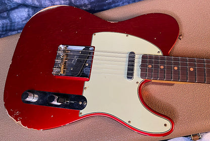 NEW 2024 Fender Custom Shop 61 Reissue Telecaster Relic Candy Apple Red Limited Edition - Authorized Dealer - 7.3lbs - G03930