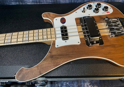 NEW! 2024 Rickenbacker 4003 W Stereo Walnut - Authorized Dealer - 8.9 lbs - G04044