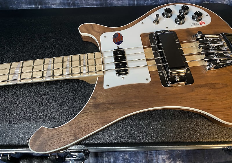 NEW! 2024 Rickenbacker 4003 W Stereo Walnut - Authorized Dealer - 8.9 lbs - G04044