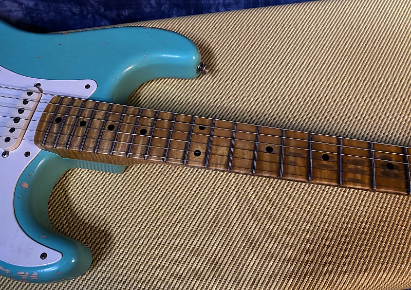 BRAND NEW! 2024 Fender Custom Shop Master Built Todd Krause MBTK - '57 Heavy Relic Stratocaster - Seafoam Green - Authorized Dealer - Only 7.2 lbs - G04060