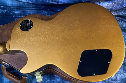 NEW ! 2024 Gibson Les Paul 50's Standard Bizarre Guitar 50th Anniversary Limited Edition All Gold Top, Back & Neck - Upgraded 57 Classic Pick-Ups - Speed Knobs - Titanium Saddles - Authorized Dealer - G03812 - 9.5 lbs