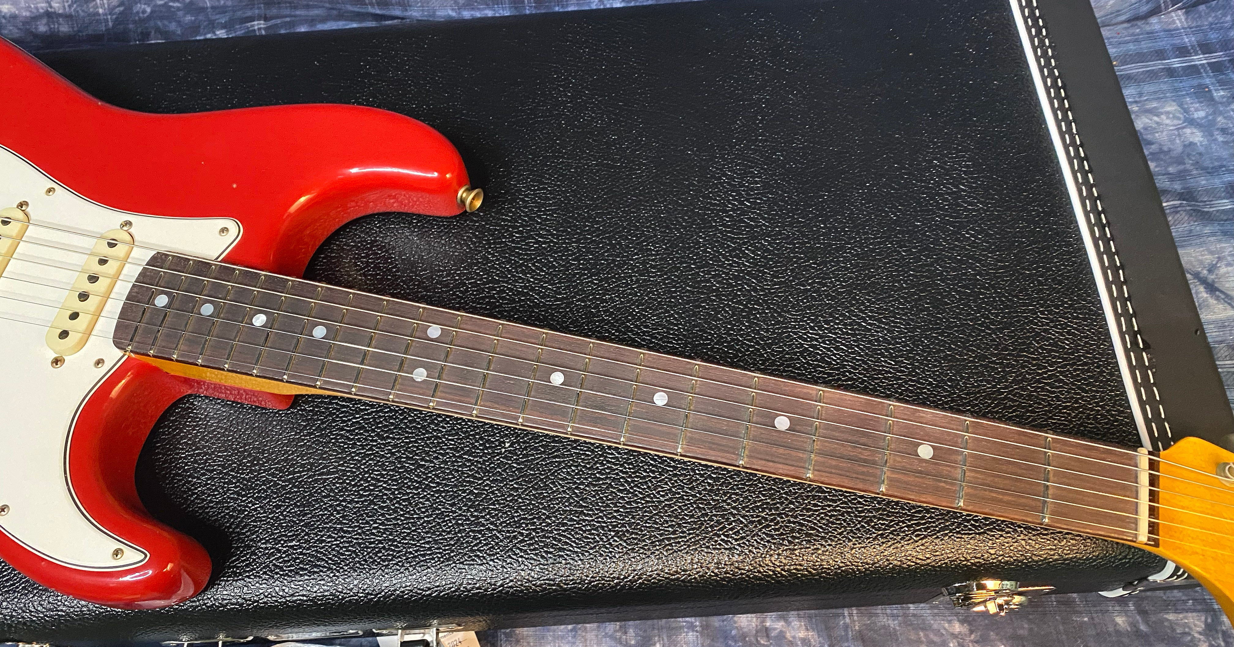 NEW ! 2024 Fender #28 Limited Edition Fat '64 Stratocaster® Journeyman Relic 3A Rosewood Fingerboard - Aged Dakota Red - Authorized Dealer - 7.8lbs - Serial #: L11636