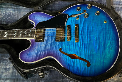 NEW ! 2024 Gibson ES Supreme - Blueberry Burst - Authorized Dealer - 8.4lbs - In-Stock! G03772