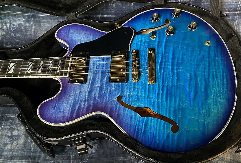 NEW ! 2024 Gibson ES Supreme - Blueberry Burst - Authorized Dealer - 8.4lbs - In-Stock! G03772