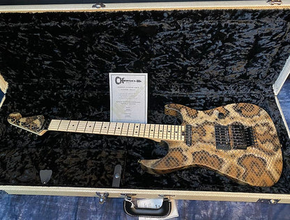 NEW! 2024 Charvel Warren DeMartini USA Signature Snake Snakeskin RATT - Authorized Dealer - In Stock! 7.4lbs G03979