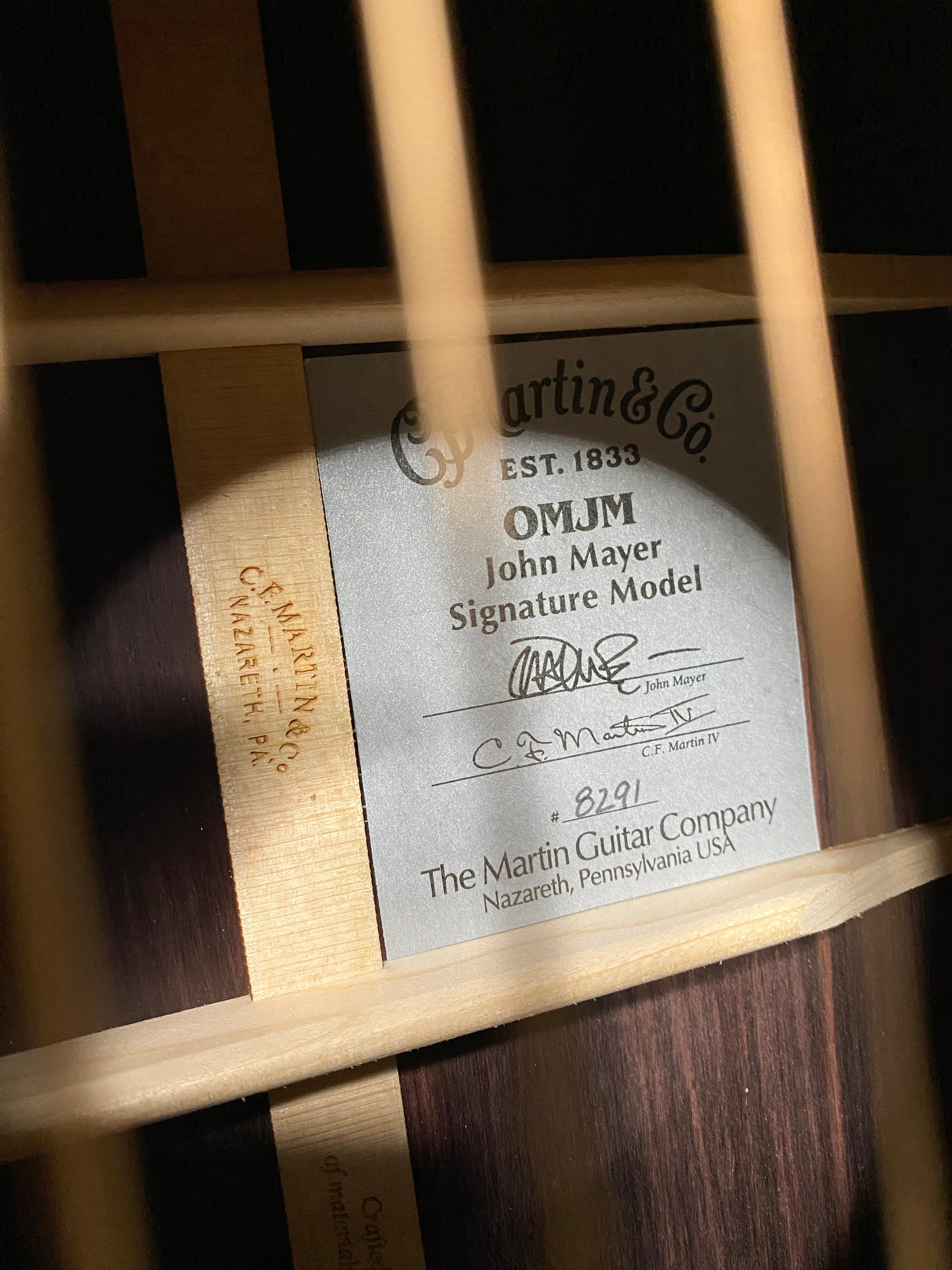 NEW! 2024 Martin OMJM John Mayer - Acoustic Electric - Authorized Dealer - IN-STOCK! - 4.5 lbs - G03495