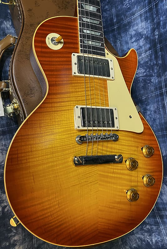 NEW! 2024 Gibson Custom Shop 1959 Les Paul Standard VOS - Sunrise Teaburst - Hand-Picked Top - Dealer Select - 8.5 lbs - Authorized Dealer - G04180