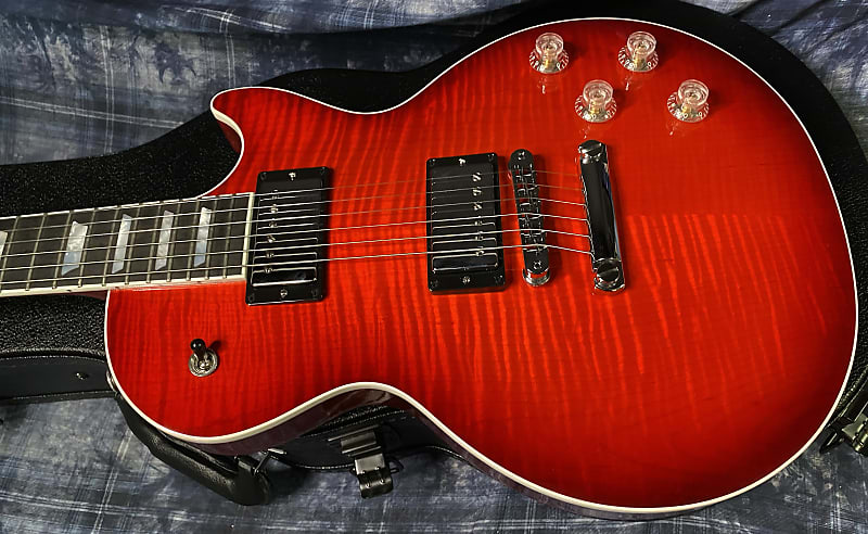 BRAND NEW! 2024 Gibson Les Paul Modern Figured - Cherry Burst - Authorized Dealer - 8.8 lbs - G03820