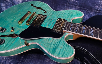 NEW ! 2024 Gibson ES Supreme - Seafoam Green - Authorized Dealer - 8.1 lbs - G04214