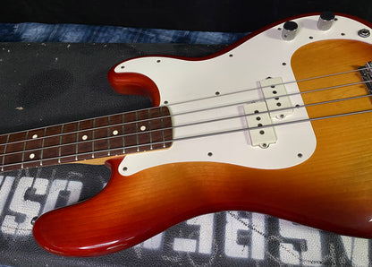 1983 Fender USA Precision Bass - Sienna Sunburst - 9.1lbs! Hardshell Case - From Our Vault!