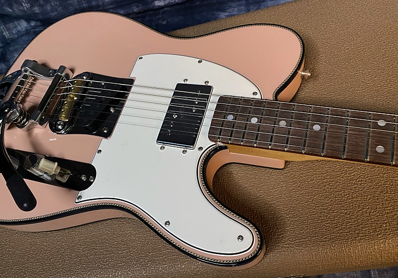 NEW! 2024 Fender Limited Edition Cunife Telecaster Custom NOS TCP Super Thin Shell Pink Lacquer Finish - Matching Peg Head - Authorized Dealer - 8.8 lbs - G03935