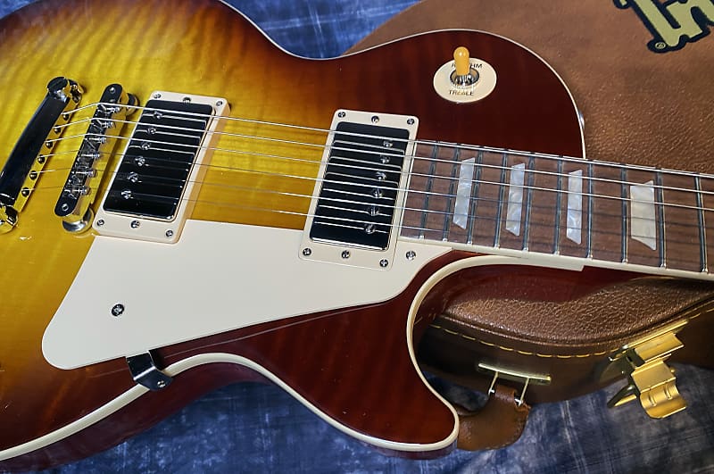 NEW! 2024 Gibson Les Paul 60's Standard Iced Tea - Authorized Dealer - Flame Maple Top - Only 8.45 lbs - G04147