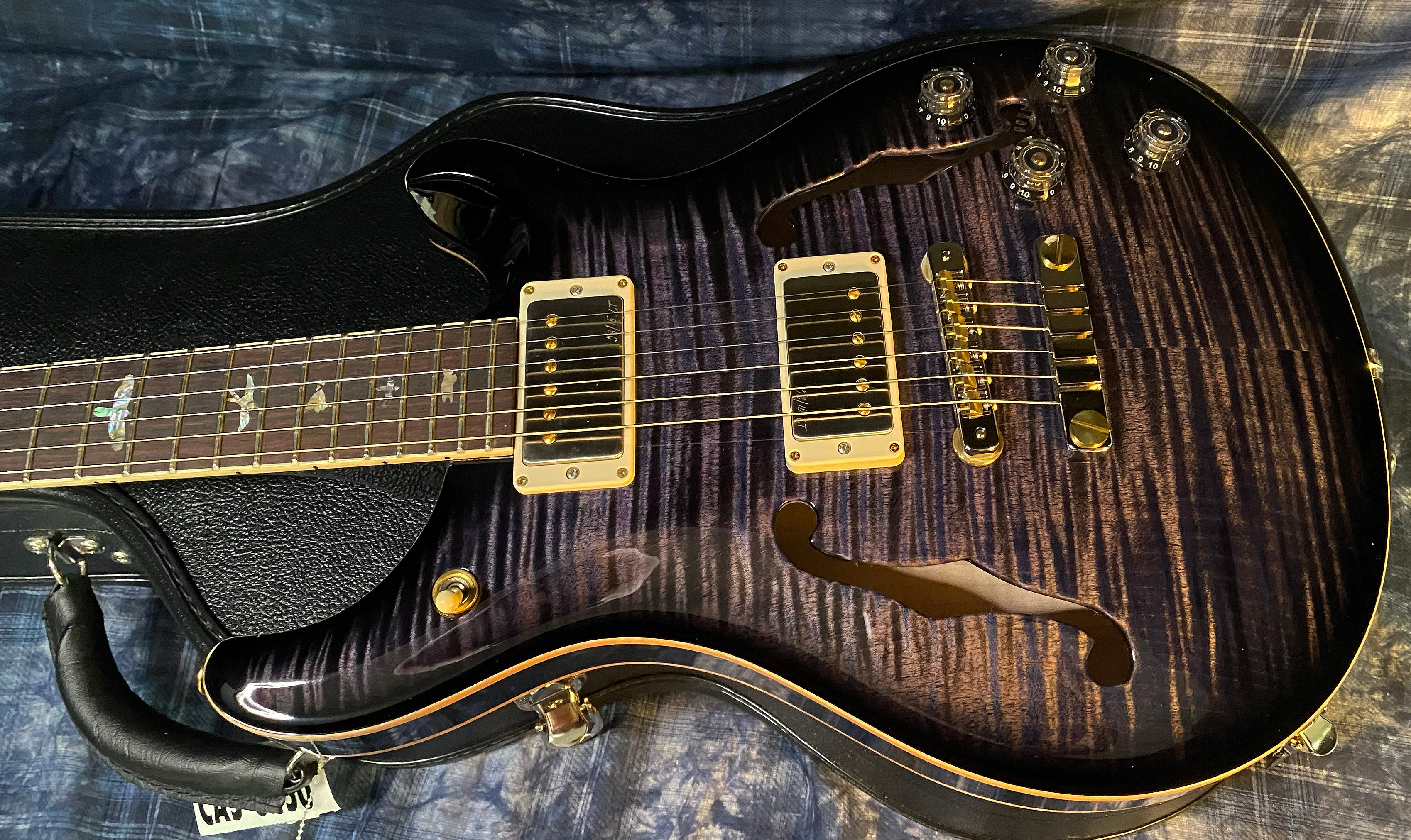 NEW ! 2024 Paul Reed Smith PRS McCarty 594 Hollowbody II 10-Top - Purple Mist - Only 5.65 lbs - Authorized Dealer - G03250