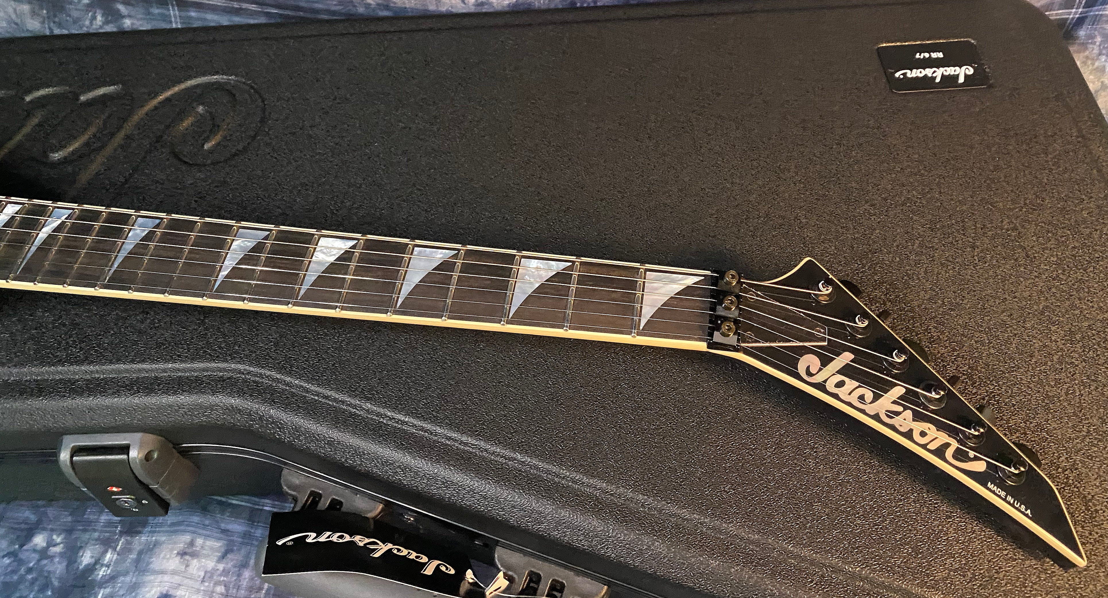 NEW ! 2024 Jackson USA Select Randy Rhoads RR1T Ebony Board - Gloss Black - Authorized Dealer - In-Stock! RARE! G02087