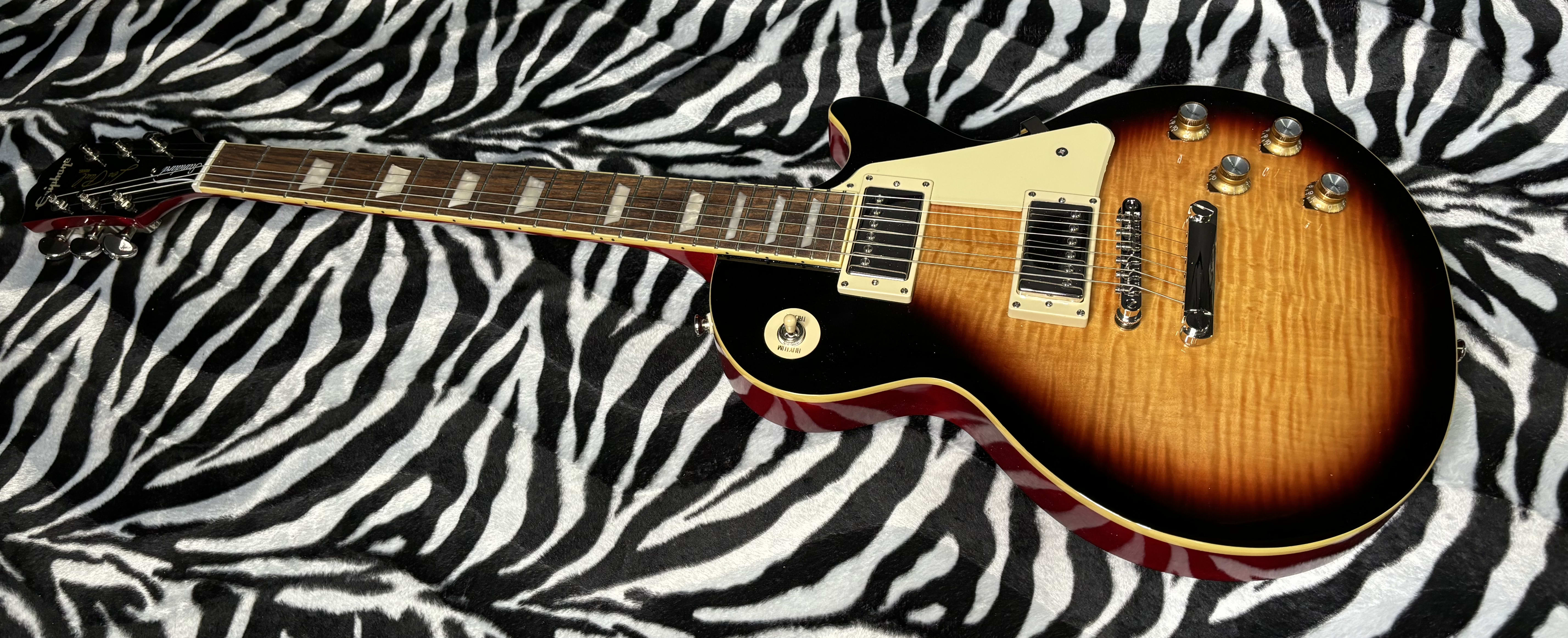 New 2023 Epiphone Les Paul Standard '60s Bourbon Burst 8.9lbs- Authorized Dealer- In Stock! G01887