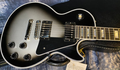 NEW! 2024 Gibson Custom Shop Les Paul Custom - Authorized Dealer - Silverburst - Super RARE! 11 lbs of LP Tone! - G03320