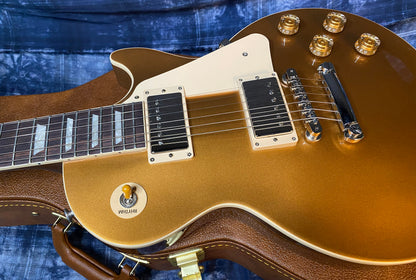 NEW ! 2024 Gibson Les Paul 50's Standard Bizarre Guitar 50th Anniversary Limited Edition All Gold Top, Back & Neck - Upgraded 57 Classic Pick-Ups - Speed Knobs - Titanium Saddles - Authorized Dealer - G03515 - 9.6 lbs!