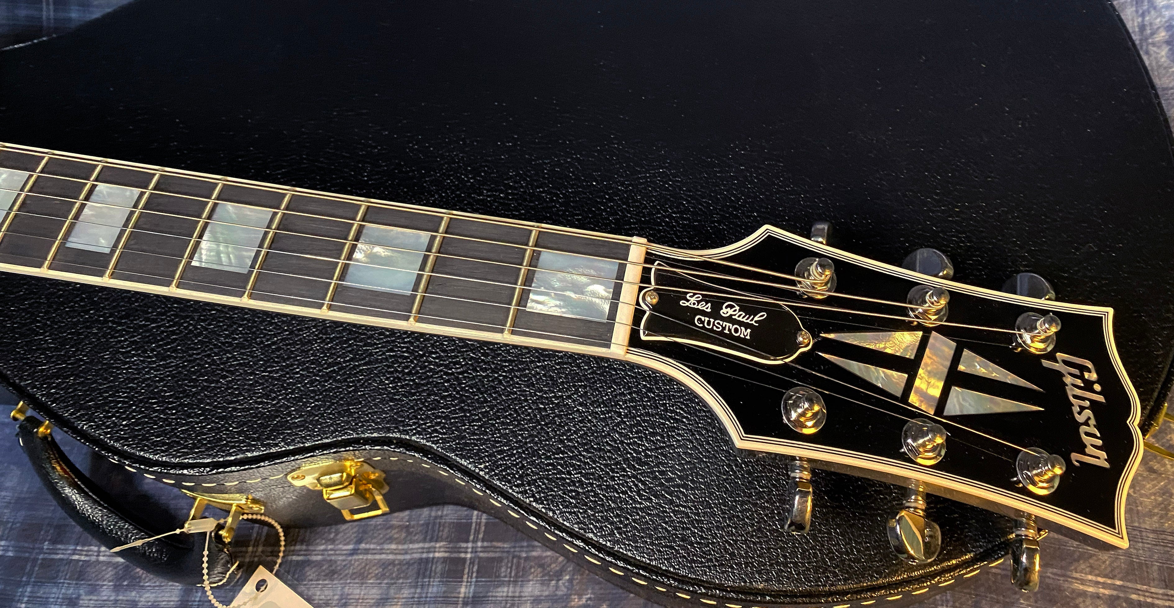 NEW! 2024 Gibson Custom Shop Les Paul Custom - Authorized Dealer - Silverburst - Super RARE! 10 lbs of LP Tone! - G03343