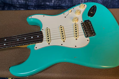 NEW! 2024 Fender Custom Shop S24 LTD L-Series ‘64 Stratocaster Journeyman - Aged Sea Foam Green - Authorized Dealer - 7.8lbs - G03921