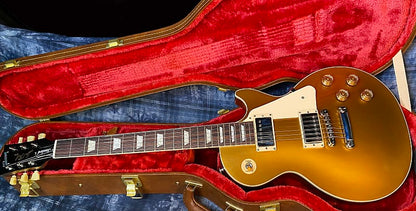 NEW ! 2024 Gibson Les Paul 50's Standard Bizarre Guitar 50th Anniversary Limited Edition All Gold Top, Back & Neck - Upgraded 57 Classic Pick-Ups - Speed Knobs - Titanium Saddles - Authorized Dealer - G03789 - 10.5 lbs