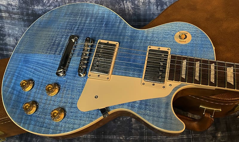 BRAND NEW ! 2024 Gibson Les Paul Standard '50s - Ocean Blue - Authorized Dealer - 9.1 lbs - G03757