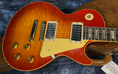 NEW! 2024 Gibson Custom Shop 1959 Les Paul Standard VOS - Sunrise Teaburst - Hand-Picked Top - Dealer Select - 9 lbs - Authorized Dealer - G03851