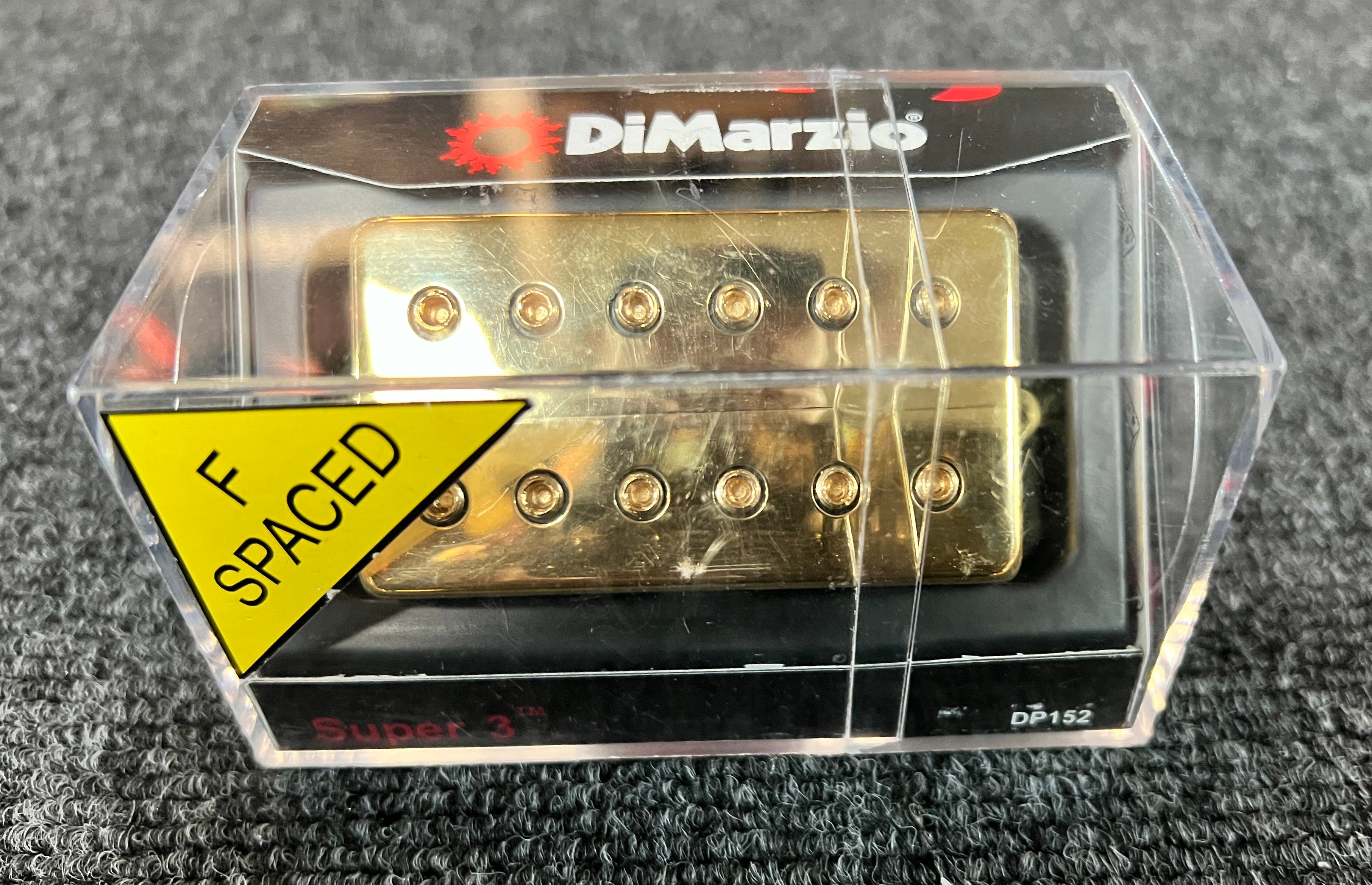 DiMarzio DP152FG Super 3 F-Spaced Gold Pickup / Authorized Dealer