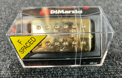 DiMarzio DP152FG Super 3 F-Spaced Gold Pickup / Authorized Dealer