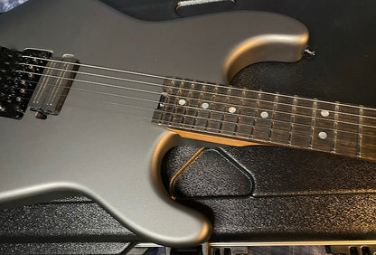 NEW! 2024 Charvel USA Custom Shop San Dimas 1H FR Roasted Satin Pewter - Authorized Dealer - 7.8lbs - G03939