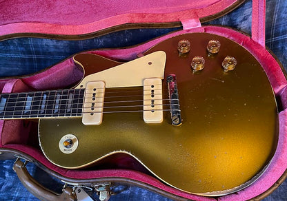 NEW! 2024 Gibson Custom Shop 1954 Les Paul Gold Top Reissue Heavy Aged Murphy Lab - Authorized Dealer - 9.1 lbs - G03718