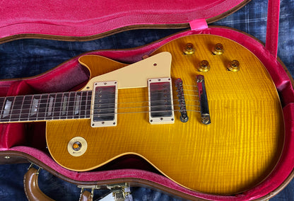 NEW! 2024 Gibson Custom Shop 1959 Les Paul - Dirty Lemon - Authorized Dealer - Hand Picked Killer Flame Top VOS - Only 8.5 lbs! - G03087