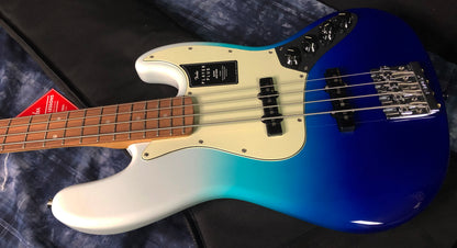 MINT! 2022 Fender Player Plus Active Jazz Bass - Belair Blue - Authorized Dealer - In-Stock! Gig Bag