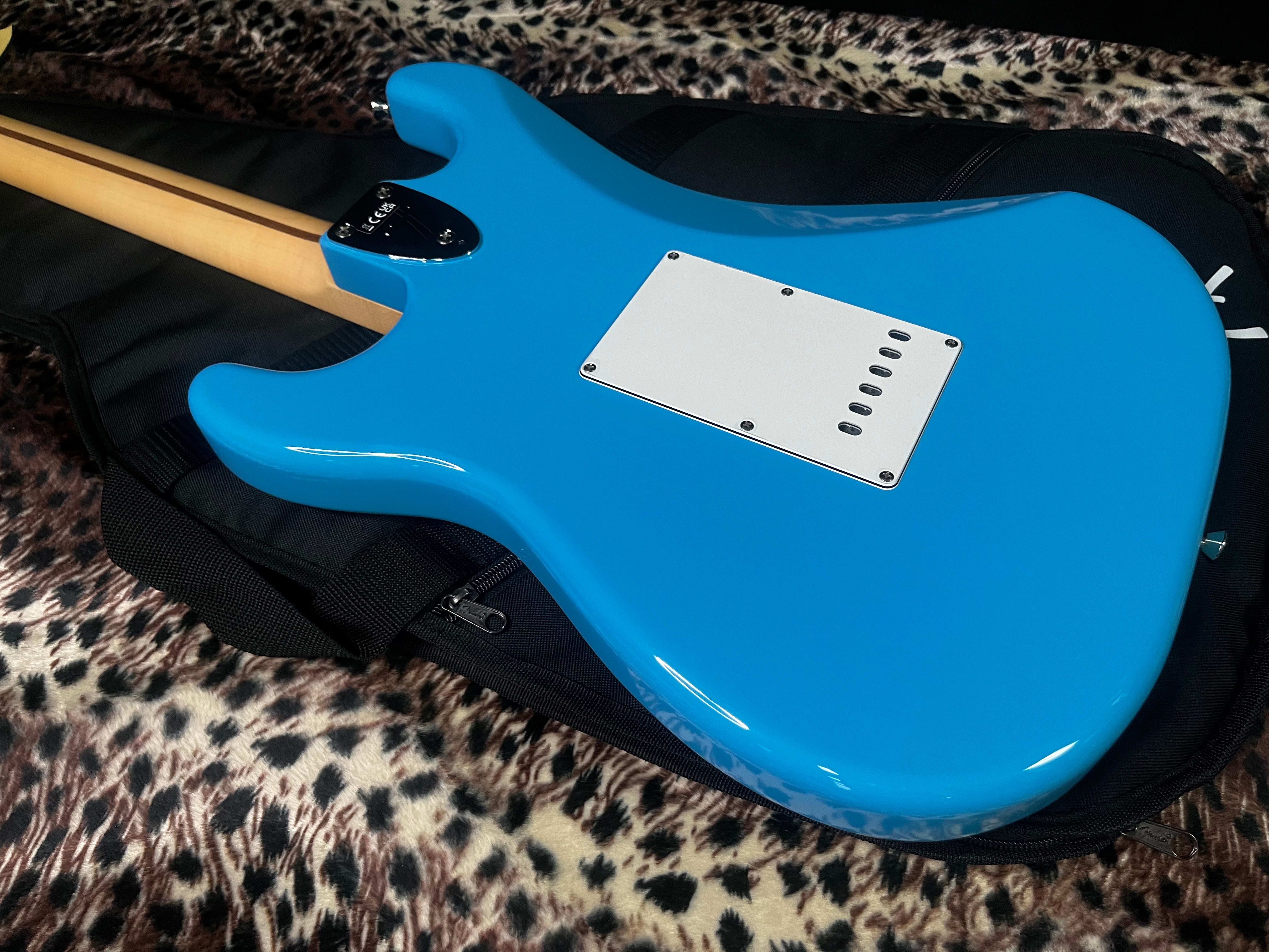 NEW! Fender Made in Japan Limited International Color Stratocaster - Maui Blue - Authorized Dealer - In-Stock! 7.35lbs SKU#G00328