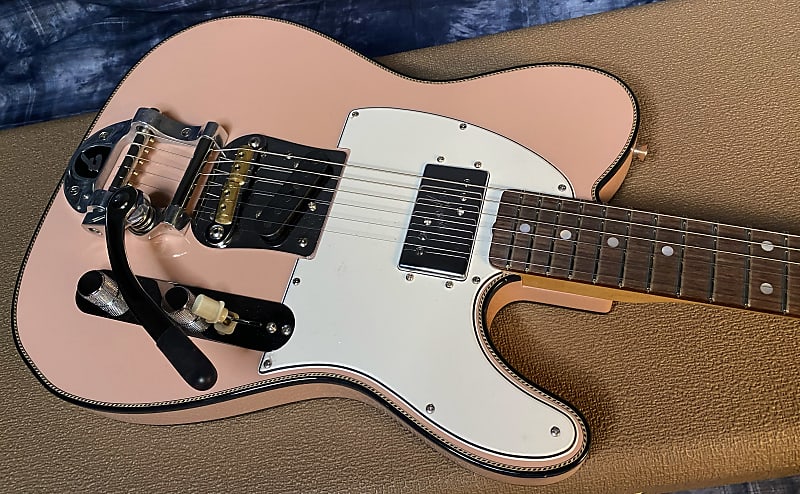 NEW! 2024 Fender Limited Edition Cunife Telecaster Custom NOS TCP Super Thin Shell Pink Lacquer Finish - Matching Peg Head - Authorized Dealer - 8.8 lbs - G03935