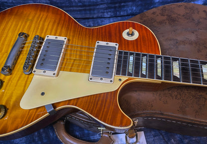 NEW! 2023 Gibson Custom Shop Murphy Lab Limited Edition '59 Les Paul Standard Reissue - Brazilian Rosewood Fretboard - Tom's Tea - Absolute Killer Top! Authorized Dealer - 8.35 lbs - TA