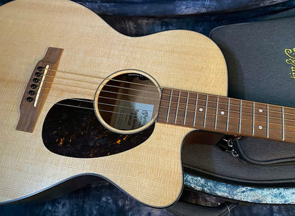 NEW ! 2024 Martin OMC-10E Special Acoustic-Electric Guitar - Natural - Authorized Dealer - 4.25lbs - G03899