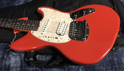 MINT! Fender Kurt Cobain Signature Jag-Stan Fiesta Red - Authorized Dealer - 7.6 lbs - SAVE BIG!