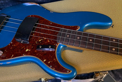 NEW ! 2024 Fender Custom Shop '63 Precision Bass Relic - Ocean Turquoise - 9.1 lbs - Authorized Dealer! In Stock! G03211