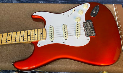 NEW ! 2024 Fender Custom Shop 1957 Stratocaster - Super Thin Lacquer Candy Tangerine TCP Finish - Poblano Pick Ups - Authorized Dealer - NOS - 7.8lbs - G03920