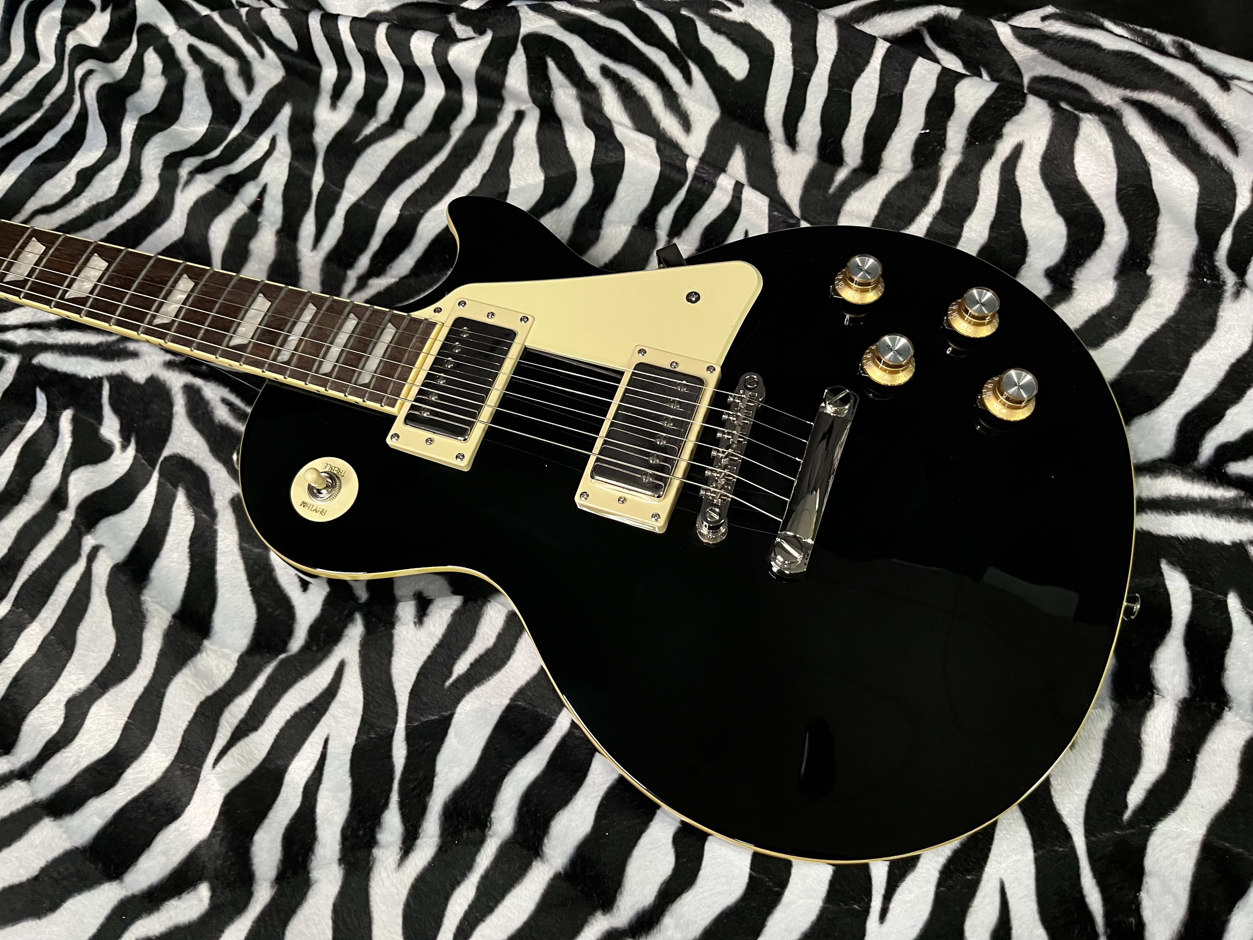 New 2023 Epiphone Les Paul Standard '60s Ebony 9.3lbs- Authorized Dealer- In Stock! G01668