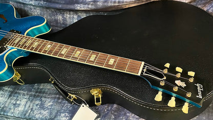 NEW! 2024 Gibson Custom Shop 1964 ES-335 VOS Reissue - Blue Sparkle - Authorized Dealer - 7.9 lbs - G03891